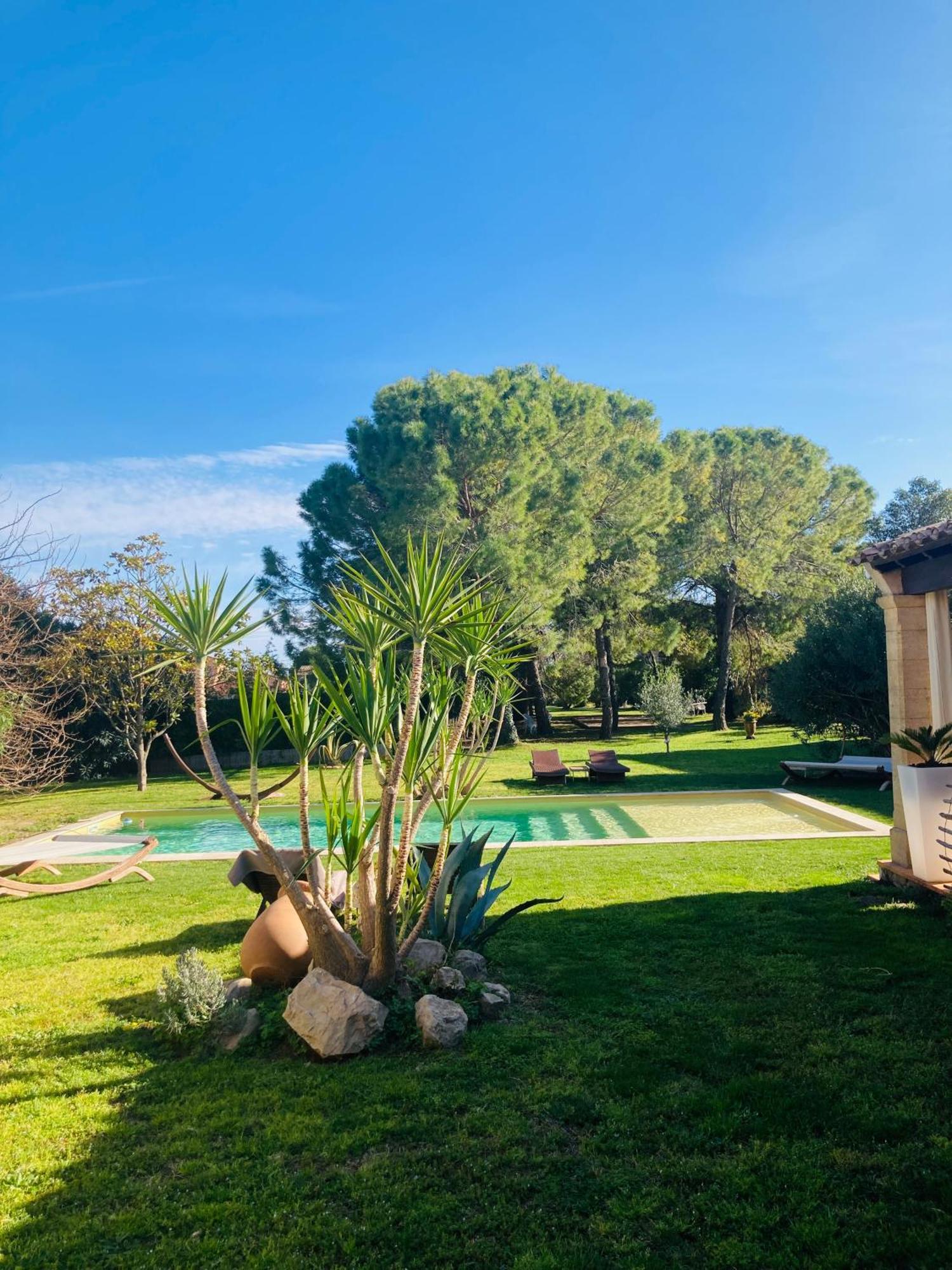 Le Patio, Chambres D Hotes Pour Adultes En Camargue, Possibilite De Naturisme A La Piscine, Aimargues Exterior photo